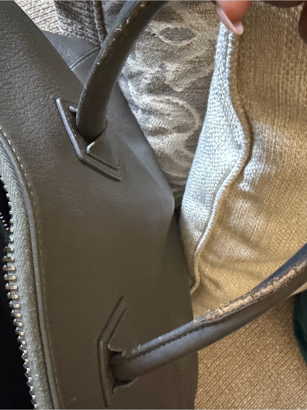 Givenchy Antigona Dark Gray Leather - Picture 12 of 12